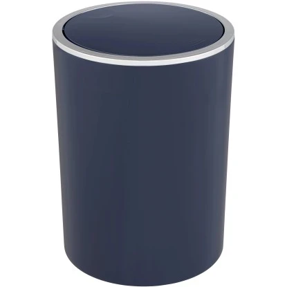 Wenko Schwingdeckeleimer IncaDunkelblau 5 L 3 Wenko Schwingdeckeleimer IncaDunkelblau 5 L