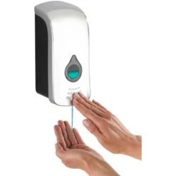 Wenko Desinfektionsmittel- Und Seifenspender Ranera L Chrom -Wenko 4008838338445 1068 5