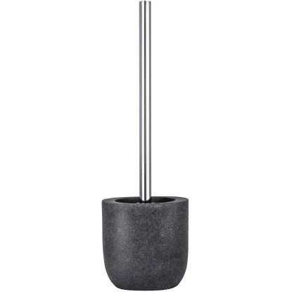 Wenko WC-Bürstengarnitur Puro Anthrazit 3 Wenko WC-Bürstengarnitur Puro Anthrazit