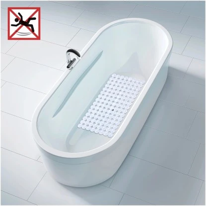 Wenko Wanneneinlage Belem 67,5 Cm X 36 Cm Weiß 4 Wenko Wanneneinlage Belem 67,5 Cm X 36 Cm Weiß – Bild 2