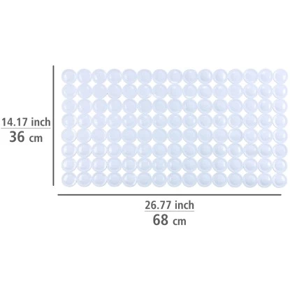 Wenko Wanneneinlage Belem 67,5 Cm X 36 Cm Weiß 6 Wenko Wanneneinlage Belem 67,5 Cm X 36 Cm Weiß – Bild 4