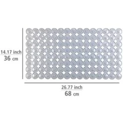 Wenko Wanneneinlage Belem 67,5 Cm X 36 Cm Transparent -Wenko 4008838346990 1068 04