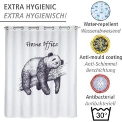 Wenko Anti-Schimmel Duschvorhang Home Office Flex Polyester 180 Cm X 200 Cm 10 Wenko Anti-Schimmel Duschvorhang Home Office Flex Polyester 180 Cm X 200 Cm -Wenko 4008838347157 1068 03