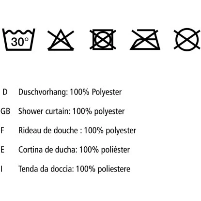 Wenko Anti-Schimmel Duschvorhang Home Office Flex Polyester 180 Cm X 200 Cm 8 Wenko Anti-Schimmel Duschvorhang Home Office Flex Polyester 180 Cm X 200 Cm – Bild 6