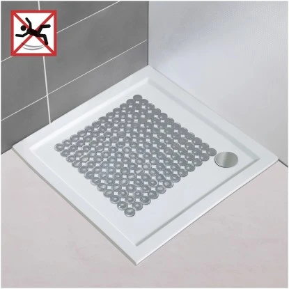 Wenko Duscheinlage Belem 54 Cm X 54 Cm Grau 4 Wenko Duscheinlage Belem 54 Cm X 54 Cm Grau – Bild 2