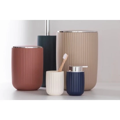 Wenko Schwingdeckeleimer Agropoli S Kosmetikeimer Mit Schwingdeckel 2 L Altrosa 5 Wenko Schwingdeckeleimer Agropoli S Kosmetikeimer Mit Schwingdeckel 2 L Altrosa – Bild 3