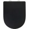 Wenko WC-Sitz Exclusive Nr. 3 Mit Absenkautomatik Aus Duroplast Schwarz Matt -Wenko 4008838354391 1068 01