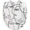 Wenko WC-Sitz Faces Mit Absenkautomatik Weiß-Schwarz 2 Wenko WC-Sitz Faces Mit Absenkautomatik Weiß-Schwarz -Wenko 4008838360484 1068 S 01