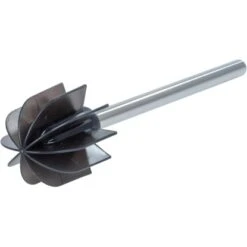 Wenko WC-Garnitur Laviano Keramik Mit Austauschb. Silikonlamellen Schwarz Matt -Wenko 4008838360842 1068 04