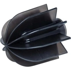 Wenko WC-Garnitur Laviano Keramik Mit Austauschb. Silikonlamellen Schwarz Matt -Wenko 4008838360842 1068 05