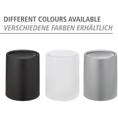 Wenko Schwingdeckeleimer Atri Weiß 6 L 7 Wenko Schwingdeckeleimer Atri Weiß 6 L – Bild 5