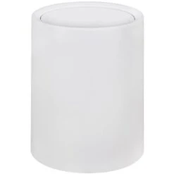 Wenko Schwingdeckeleimer Atri Weiß 6 L