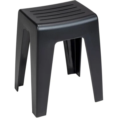 Wenko Badhocker Kumba Aus Kunststoff Schwarz 5 Wenko Badhocker Kumba Aus Kunststoff Schwarz – Bild 3