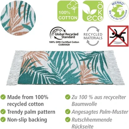 Wenko Badematte Suva Aus Zertifizierter Recycelter Baumwolle 4 Wenko Badematte Suva Aus Zertifizierter Recycelter Baumwolle – Bild 2