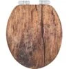Wenko WC-Sitz Rustic Mit Absenkautomatik Braun 1 Wenko WC-Sitz Rustic Mit Absenkautomatik Braun -Wenko 4008838370940 1068 S 01