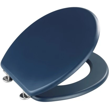 Wenko WC-Sitz Prima Dunkelblau Matt 5 Wenko WC-Sitz Prima Dunkelblau Matt – Bild 3
