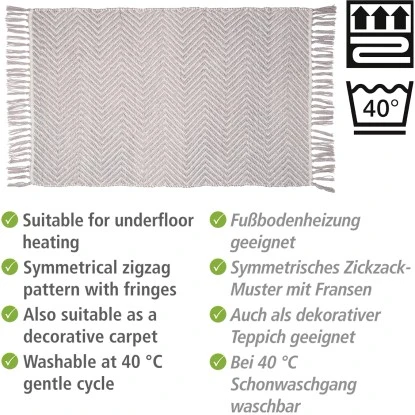 Wenko Badematte Gata Aus Recycelten PET-Flaschen 100 % Polyester 5 Wenko Badematte Gata Aus Recycelten PET-Flaschen 100 % Polyester – Bild 3