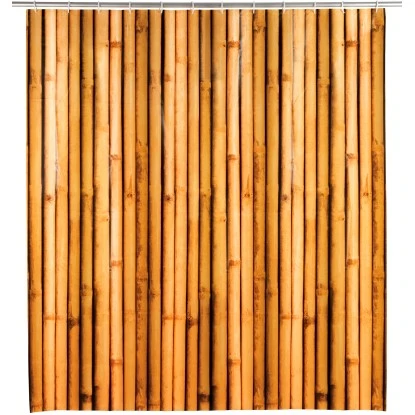 Wenko Duschvorhang Babusa 180 Cm X 200 Cm Braun 3 Wenko Duschvorhang Babusa 180 Cm X 200 Cm Braun