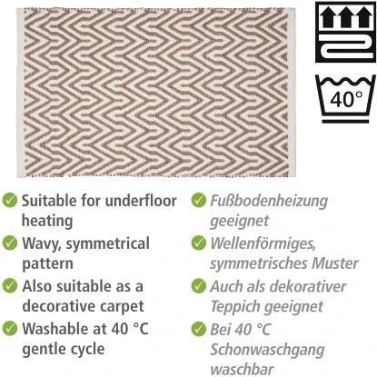 Wenko Badematte Altai Aus Recycelten PET-Flaschen 100 % Polyester 5 Wenko Badematte Altai Aus Recycelten PET-Flaschen 100 % Polyester – Bild 3