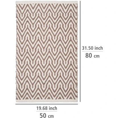 Wenko Badematte Altai Aus Recycelten PET-Flaschen 100 % Polyester 6 Wenko Badematte Altai Aus Recycelten PET-Flaschen 100 % Polyester – Bild 4