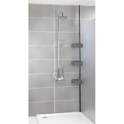 Wenko Teleskop-Eckregal Villata Mit 3 Körben 28 X 20,5 X 275 Cm Schwarz-Grau 27 Wenko Teleskop-Eckregal Villata Mit 3 Körben 28 X 20,5 X 275 Cm Schwarz-Grau -Wenko 4008838387313 1068 AB 11