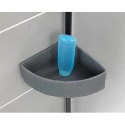 Wenko Teleskop-Eckregal Villata Mit 3 Körben 28 X 20,5 X 275 Cm Schwarz-Grau 30 Wenko Teleskop-Eckregal Villata Mit 3 Körben 28 X 20,5 X 275 Cm Schwarz-Grau -Wenko 4008838387313 1068 AB 14