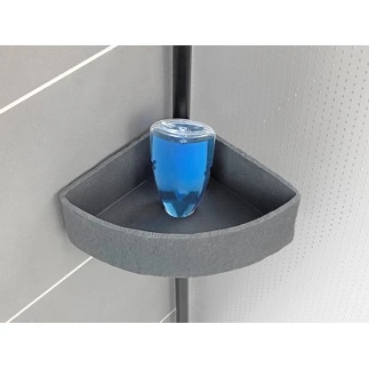 Wenko Teleskop-Eckregal Villata Mit 3 Körben 28 X 20,5 X 275 Cm Schwarz-Grau 17 Wenko Teleskop-Eckregal Villata Mit 3 Körben 28 X 20,5 X 275 Cm Schwarz-Grau – Bild 15