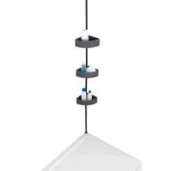 Wenko Teleskop-Eckregal Villata Mit 3 Körben 28 X 20,5 X 275 Cm Schwarz-Grau 21 Wenko Teleskop-Eckregal Villata Mit 3 Körben 28 X 20,5 X 275 Cm Schwarz-Grau -Wenko 4008838387313 1068 S 05