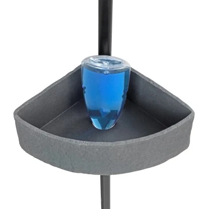 Wenko Teleskop-Eckregal Villata Mit 3 Körben 28 X 20,5 X 275 Cm Schwarz-Grau 9 Wenko Teleskop-Eckregal Villata Mit 3 Körben 28 X 20,5 X 275 Cm Schwarz-Grau – Bild 7