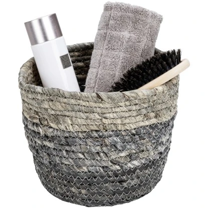 Wenko Aufbewahrungskorb Coppitella Blau100% Naturfaser 6 Wenko Aufbewahrungskorb Coppitella Blau100% Naturfaser – Bild 4