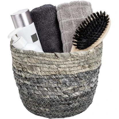 Wenko Aufbewahrungskorb Coppitella Blau100% Naturfaser 8 Wenko Aufbewahrungskorb Coppitella Blau100% Naturfaser – Bild 6