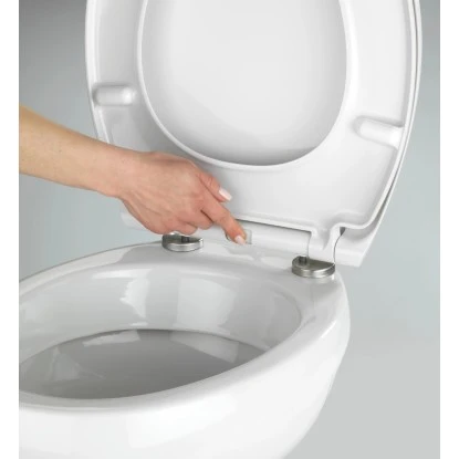 Wenko Premium WC-Sitz Samos Mit Absenkautomatik Weiß 6 Wenko Premium WC-Sitz Samos Mit Absenkautomatik Weiß – Bild 4
