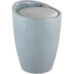 Wenko Badhocker Candy Inkl. Wäschekorb Kunststoff Grau 8 Wenko Badhocker Candy Inkl. Wäschekorb Kunststoff Grau -Wenko 4008838517567 1068 01