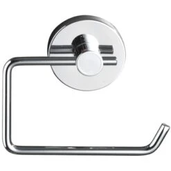 Wenko Vacuum-Loc Toilettenpapierhalter Milazzo Chrom-Weiß