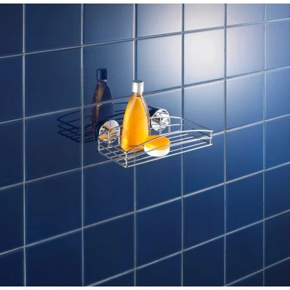 Wenko Vacuum-Loc Wandablage Chrom 6 Wenko Vacuum-Loc Wandablage Chrom – Bild 4