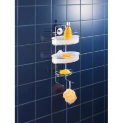 Wenko Vacuum-Loc Duschdiener Milazzo Chrom-Weiß 11 Wenko Vacuum-Loc Duschdiener Milazzo Chrom-Weiß -Wenko 417855 1068 picture 6