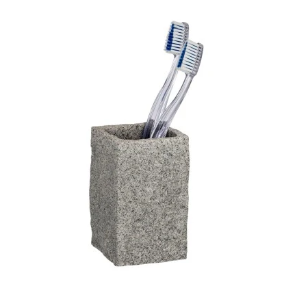 Wenko Zahnputzbecher Granit 4 Wenko Zahnputzbecher Granit – Bild 2