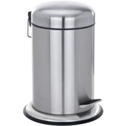 Wenko Treteimer Nova Edelstahl Rostfrei 3 L