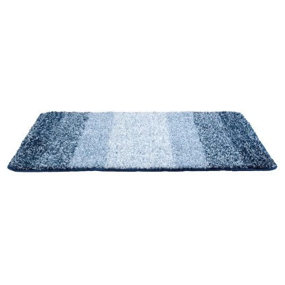 Wenko Badteppich Luso Blau Polyester, 60 X 90 Cm, Blau 3 Wenko Badteppich Luso Blau Polyester, 60 X 90 Cm, Blau
