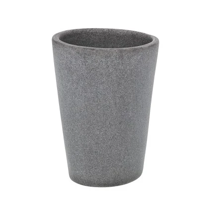 Wenko Zahnputzbecher Pebble Stone Grey Polyresin 3 Wenko Zahnputzbecher Pebble Stone Grey Polyresin