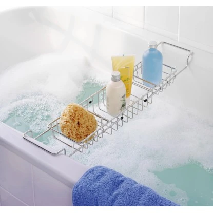 Wenko Badewannenbrücke Ausziehbar Edelstahl Glänzend Rostfrei 4 Wenko Badewannenbrücke Ausziehbar Edelstahl Glänzend Rostfrei – Bild 2