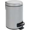 Wenko Kosmetikeimer Punto 3 L Grau 1 Wenko Kosmetikeimer Punto 3 L Grau -Wenko 62100 sb freisteller de 01