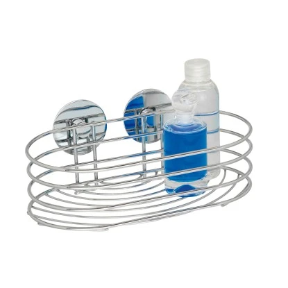 Wenko Wandablage Turbo-Loc Befestigen Ohne Bohren Chrom Rund 4 Wenko Wandablage Turbo-Loc Befestigen Ohne Bohren Chrom Rund – Bild 2