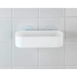 Wenko Static-Loc Wandablage Osimo Kunststoff Weiß -Wenko 655158 1068 picture 5