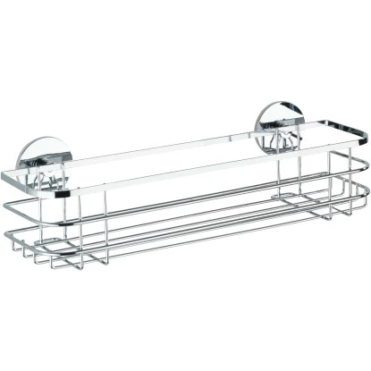 Wenko Turbo-Loc Maxiablage Edelstahl Glänzend 3 Wenko Turbo-Loc Maxiablage Edelstahl Glänzend