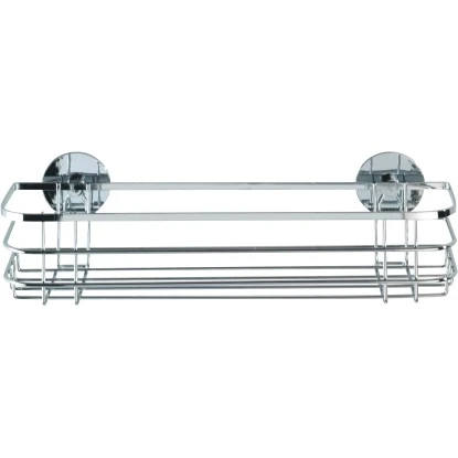 Wenko Turbo-Loc Maxiablage Edelstahl Glänzend 4 Wenko Turbo-Loc Maxiablage Edelstahl Glänzend – Bild 2