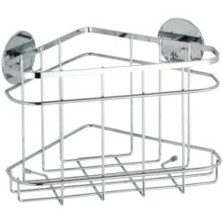 Wenko Eckregal Turbo-Loc Edelstahl Ohne Bohren