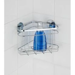 Wenko Eckregal Turbo-Loc Edelstahl Ohne Bohren -Wenko 655208 1068 picture 6