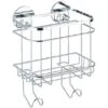 Wenko Turbo-Loc Wandkorb Mit Haken Edelstahl Glänzend 2 Wenko Turbo-Loc Wandkorb Mit Haken Edelstahl Glänzend -Wenko 655211 1068 picture 1