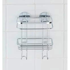 Wenko Turbo-Loc Wandkorb Mit Haken Edelstahl Glänzend -Wenko 655211 1068 picture 6